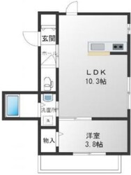 エスポワール上高井戸の物件間取画像